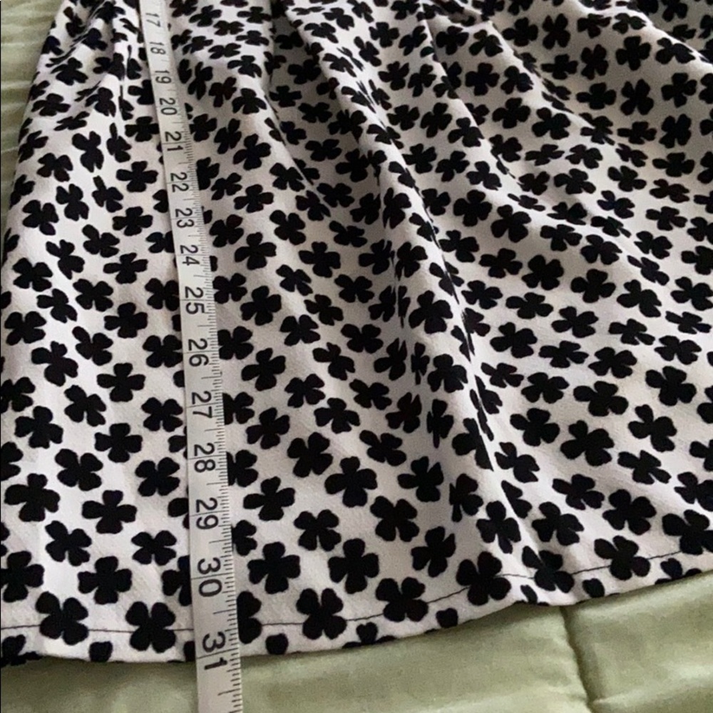 PLEATED SLEEVELESS FIT & FLAIR DRESS - Picture 9 of 9